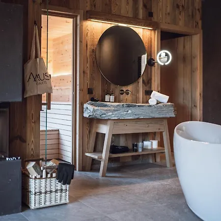 Amus Chalets Dolomites - Luxury Chalets South Tyrol Anterselva di Mezzo Exterior photo